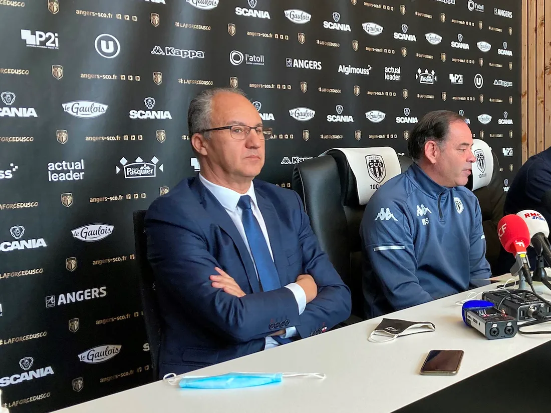 Saïd Chabane départ Stéphane Moulin Angers Sco_2021_Charles Dubré-Béduneau Oxygène Radio