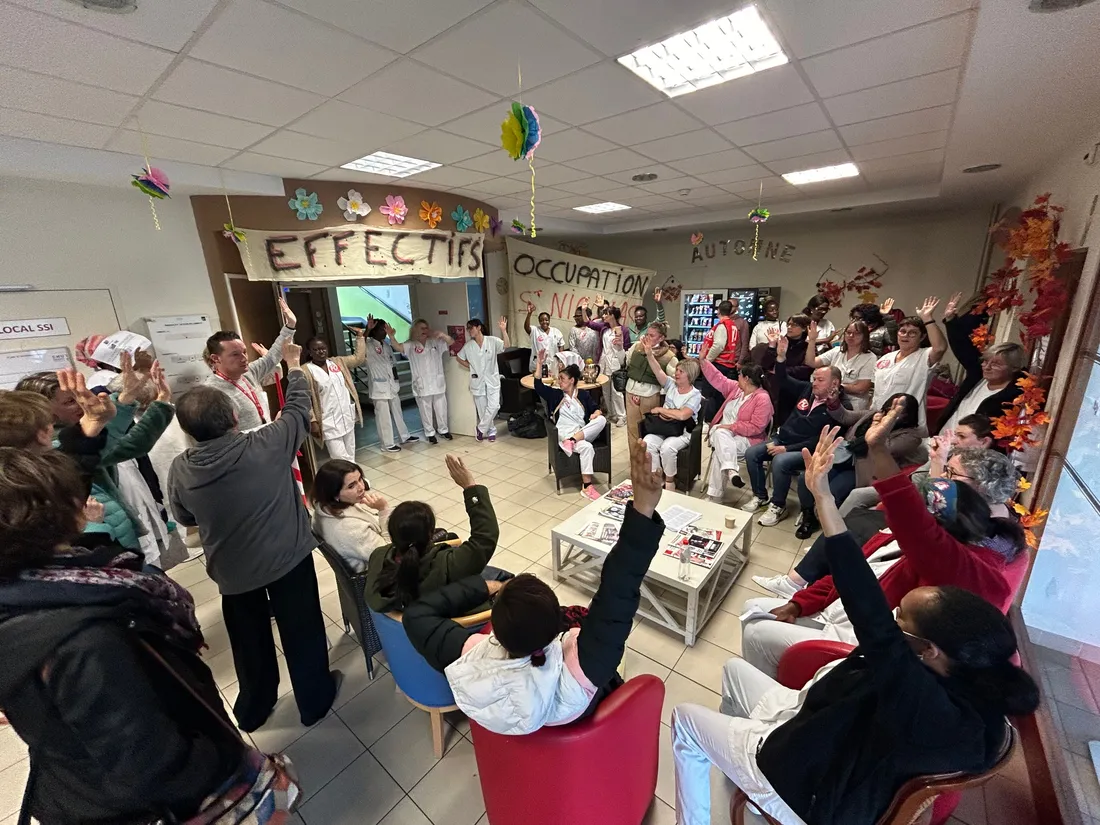 L'Ephad Saint-Nicolas est en grève depuis le début de semaine.