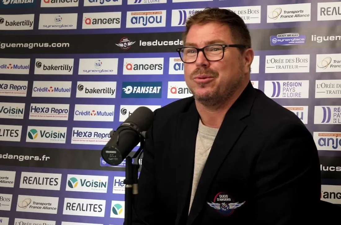 Simon Lacroix, directeur général des Ducs d'Angers.