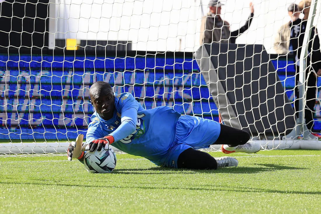 Mamadou Samassa a dû céder sur penalty dans le temps additionnel.