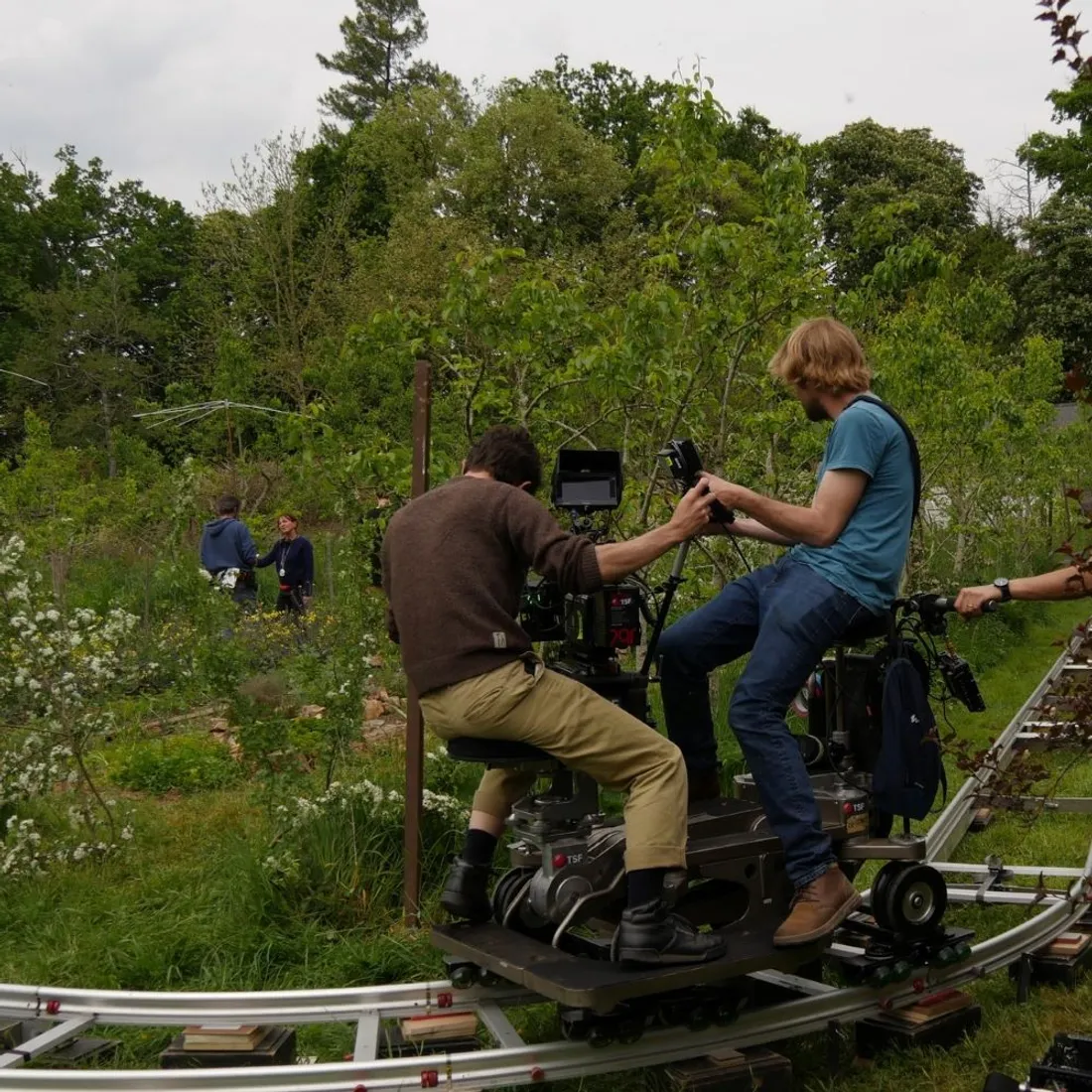 Tournage Film Anjou Bleu_18 04 23_Office de Tourisme de l'Anjou Bleu