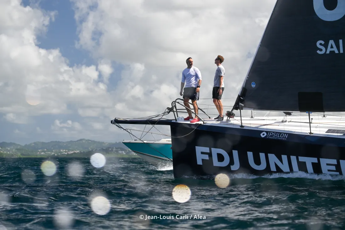 Fabrice Amedeo et Andreas Baden sur FDJ United - Wewise.