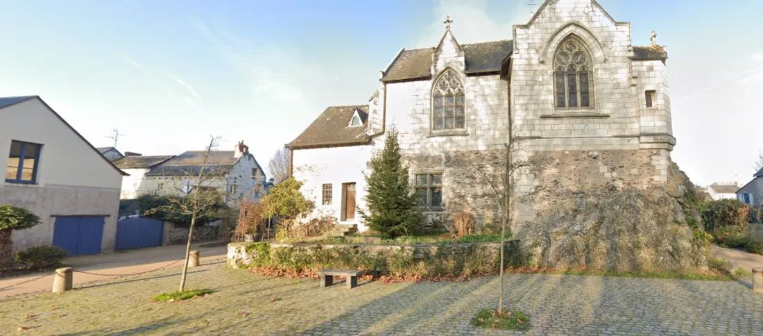 Village de Béhuard_31 08 23_Capture d'image Street view