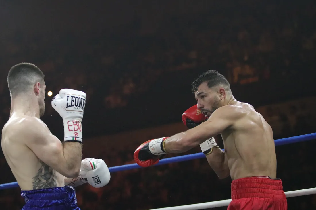Jordy Weiss n'a pas accroché la ceinture européenne.