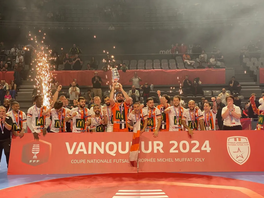 L'Etoile lavalloise a remporté la Coupe Nationale de futsal.