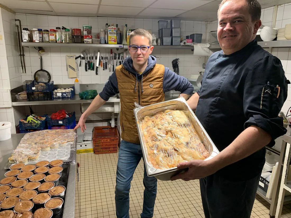 Maxime Arsollier et Jonathan Hurfin proposent un menu des Fêtes depuis la crise sanitaire