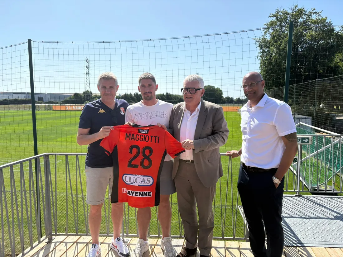 Julien Maggiotti portera le numéro 28 pour son retour au Stade lavallois.
