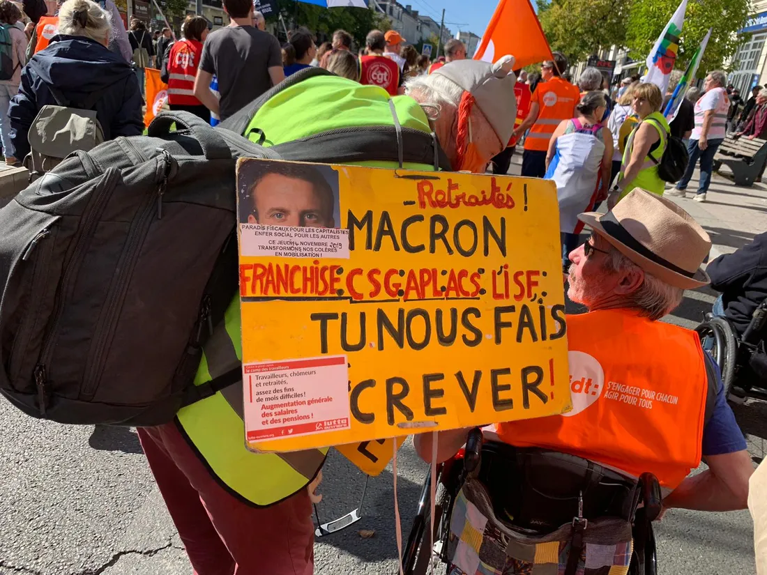 Plus de 5 000 manifestants étaient présents à Angers.