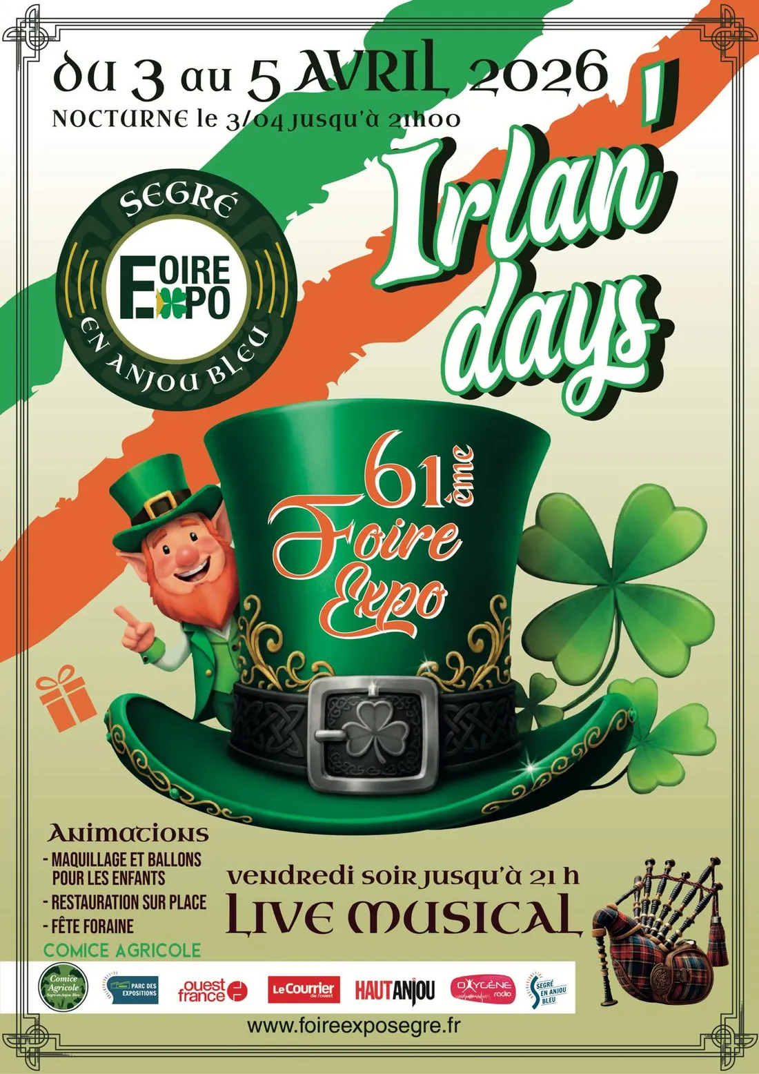 AFFICHE FOIRE SEGRE 2026