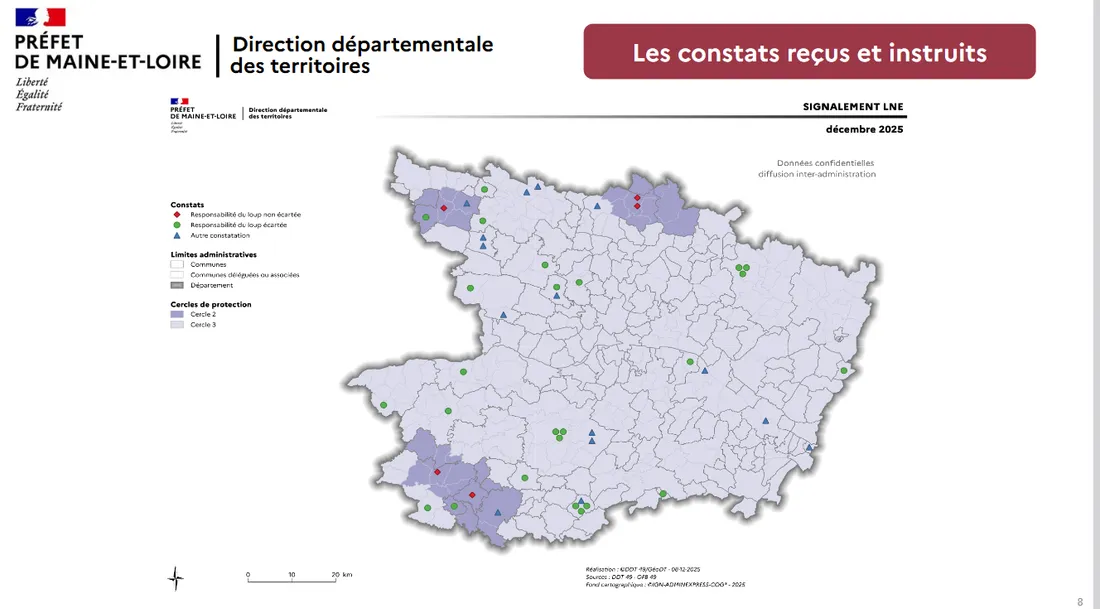 carte indemnisation éleveurs loup Maine et Loire actualisée_15 01 25_préfecture de Maine-et-Loire