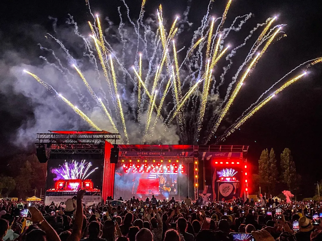 Le feu d'artifice pour Timmy Trumpet !