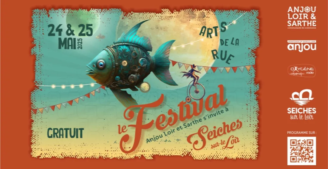 Affiche festival Loir et Sarthe