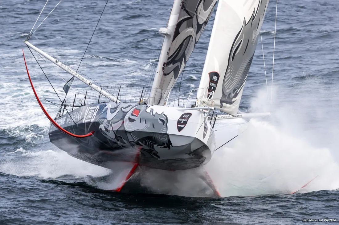 Maxime Sorel espère performer sur ce Vendée Globe 2024.