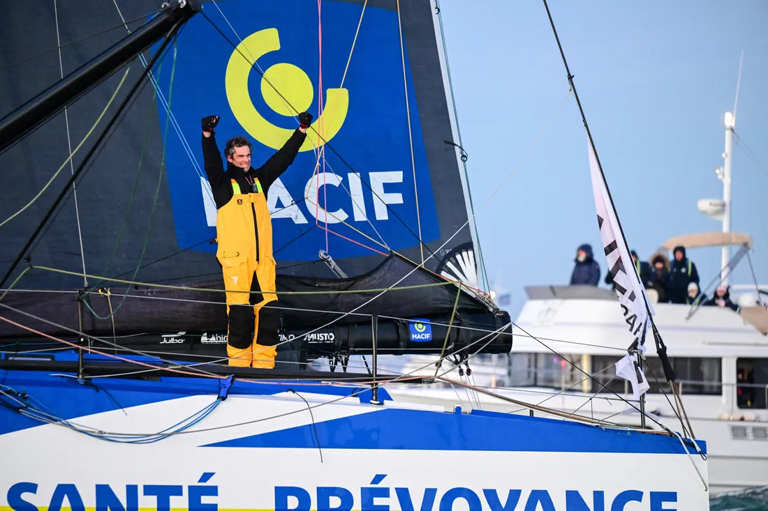 Charlie Dalin a remporté le Vendée Globe 2024.