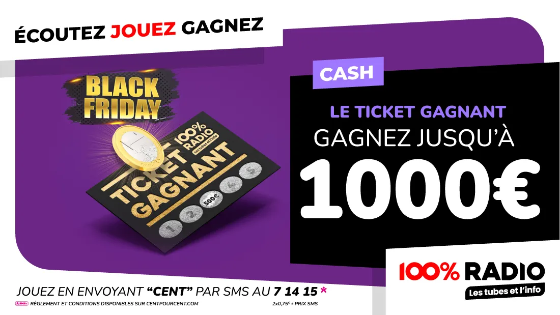 Le ticket gagnant Black Friday 11 2025