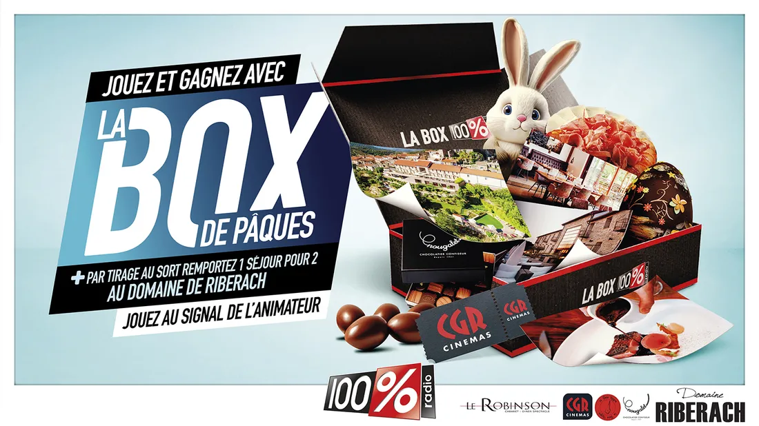 La box de Pâques sur  100% v2