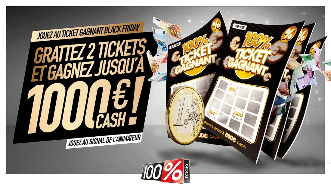 Le ticket gagnant Black Friday 11 2024