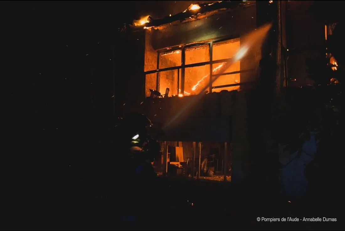 un incendie s’est déclaré dans une habitation du Lauragais