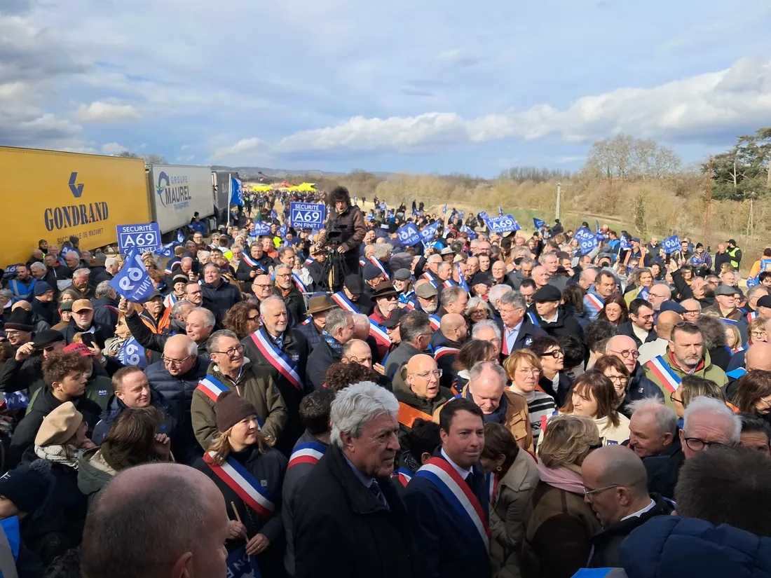 Manifestation pro A69 / 8 mars 2025