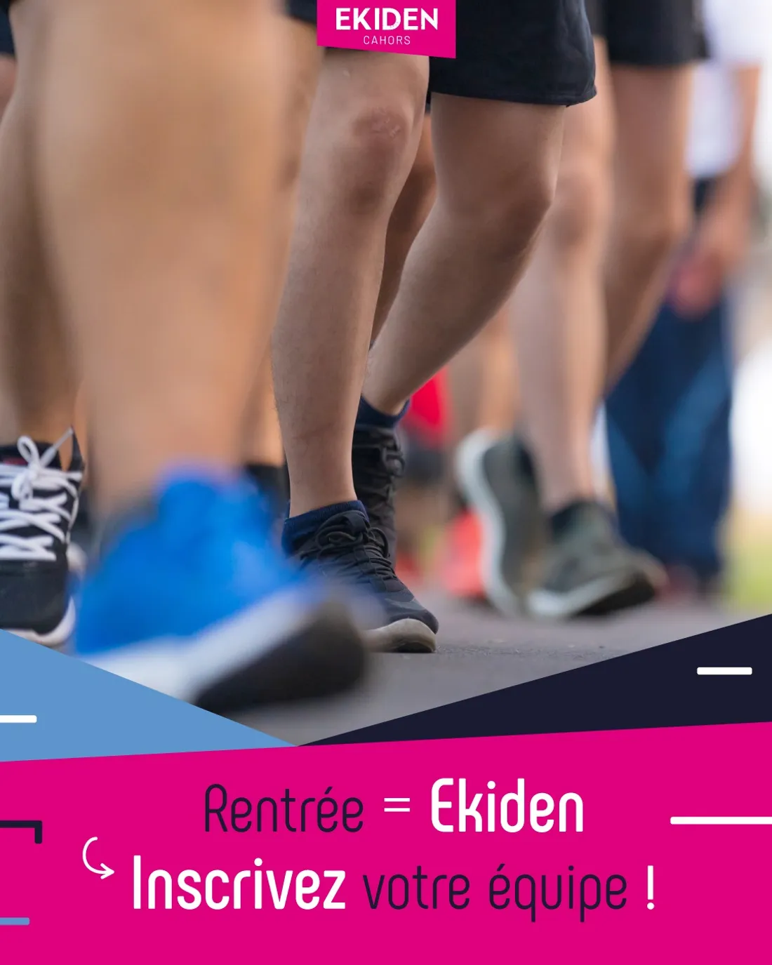 L’ekiden de Cahors se déroule le 27 septembre dans les rues de la cité lotoise