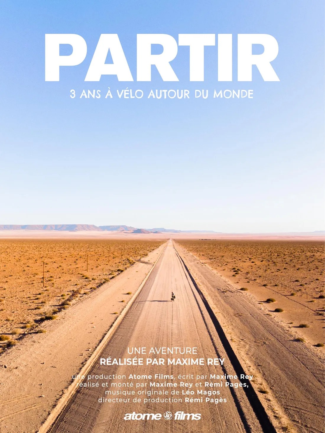 Maxime Rey présente son documentaire Partir, en collaboration avec Atome Films