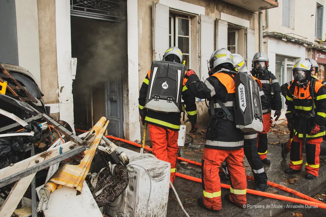 Incendie spectaculaire à Carcassonne