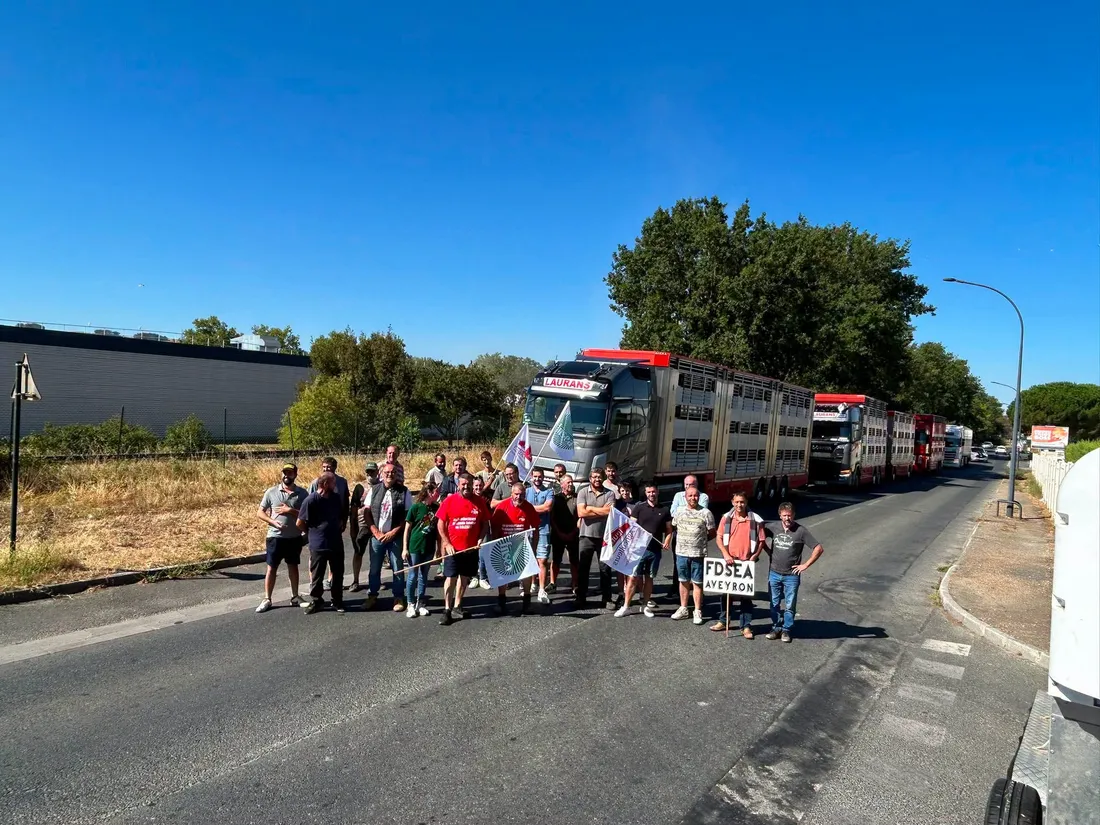 La colère du monde agricole s’est exprimée ce mardi 28 juillet dans le Tarn.