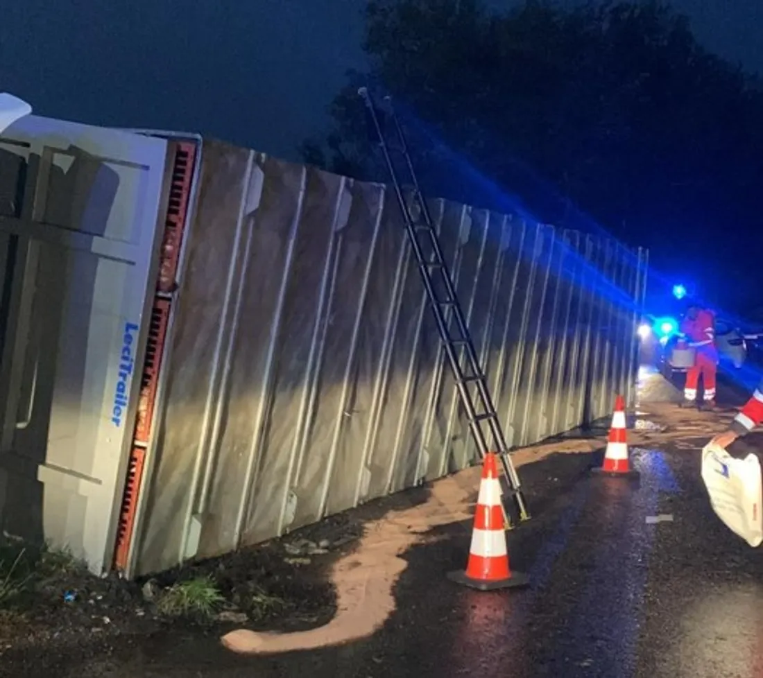 L'accident s'est produit le 28 novembre dernier sur la RD104 à hauteur de Faget-Abbatial (Gers)
