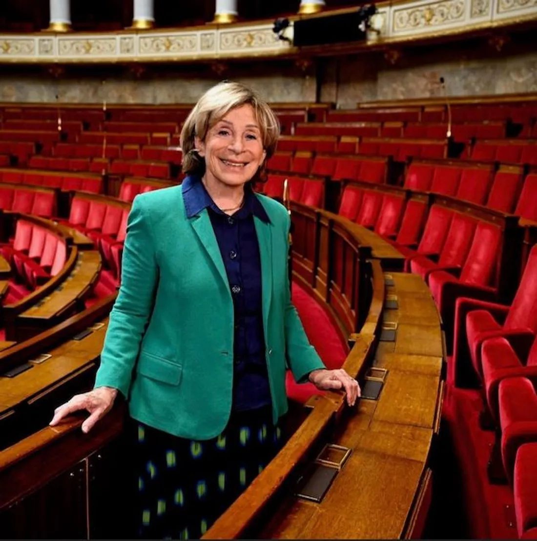 Brigitte Barèges, la députée du Tarn-et-Garonne à l'Assemblée Nationale.
