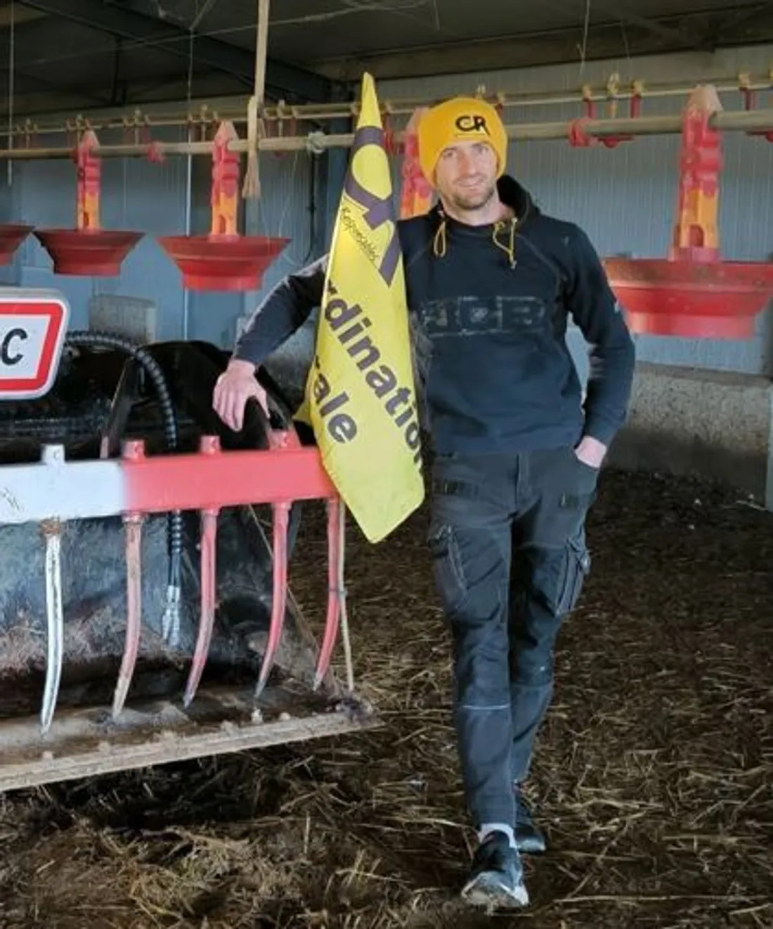 Lionel Candelon, président de la CR32 et futur président de la chambre d'agriculture.