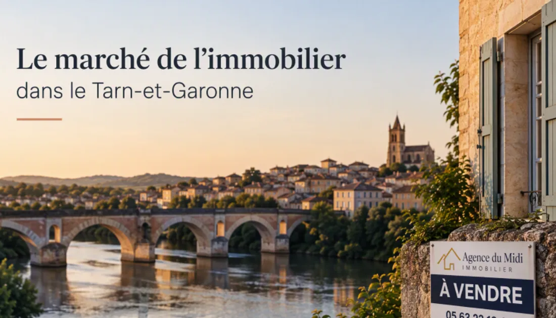 Immobilier en Tarn-et-Garonne : moins de ventes, mais des prix qui résistent