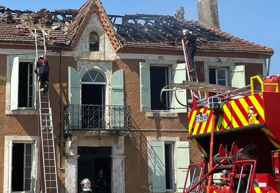 Incendie à Castelnau