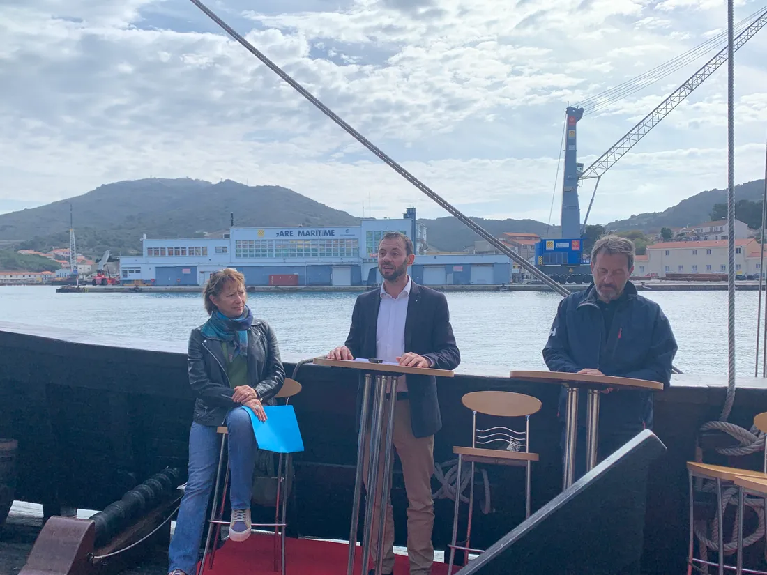 Présentation du festival à bord du Nao Victoria