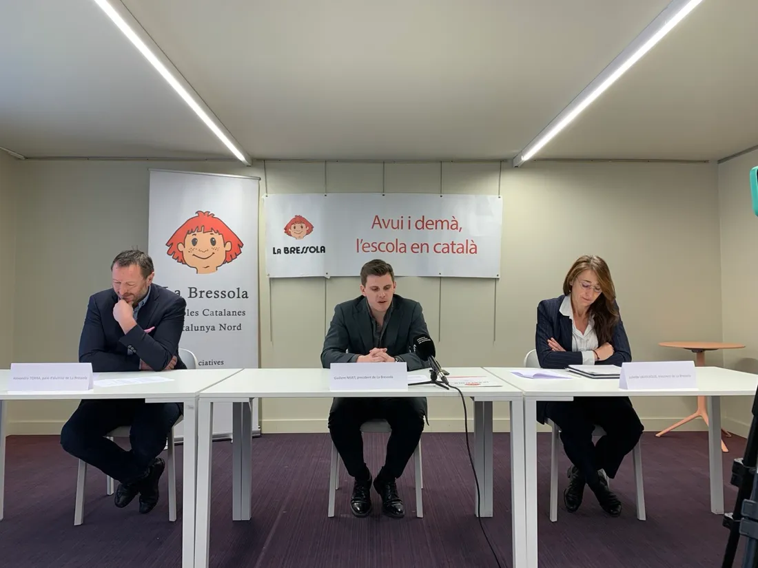 Conférence de presse de La Bressola