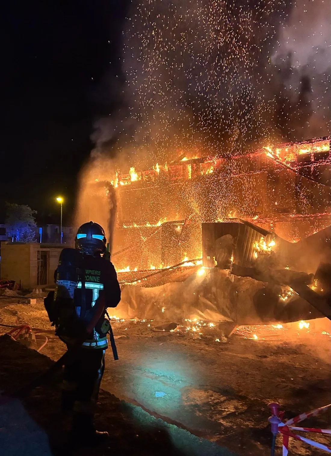 Incendie Mc Do Montrabé