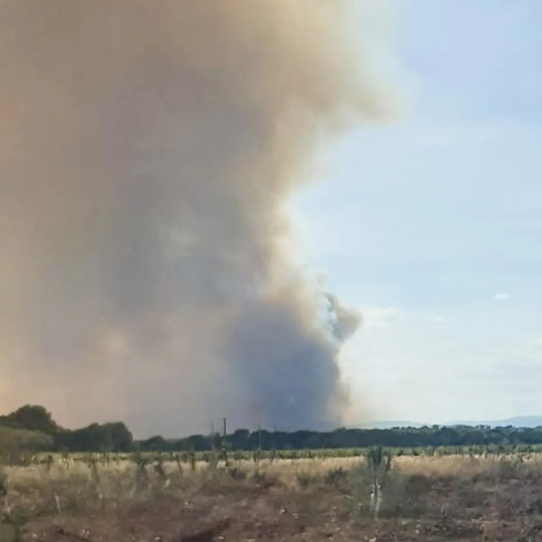 Incendie OUPIA