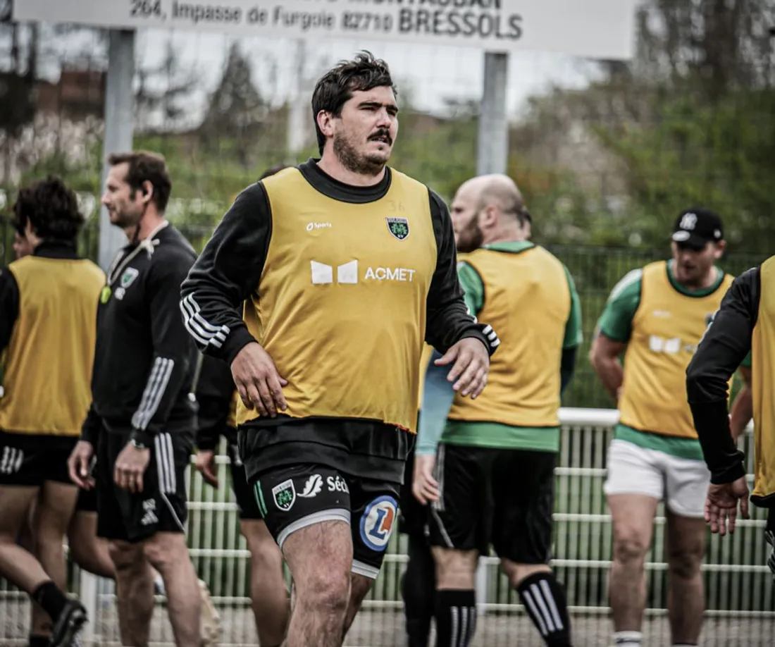 German Kessler à l'entraînement avec l'USM.