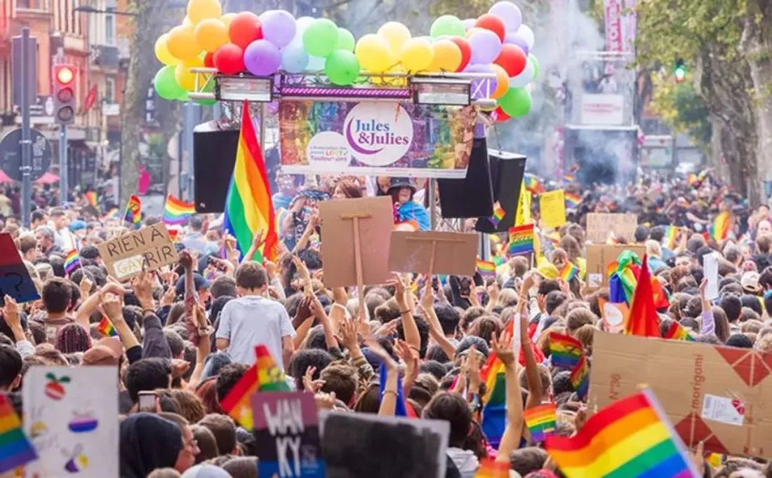 La Marche des Fiertés à Toulouse