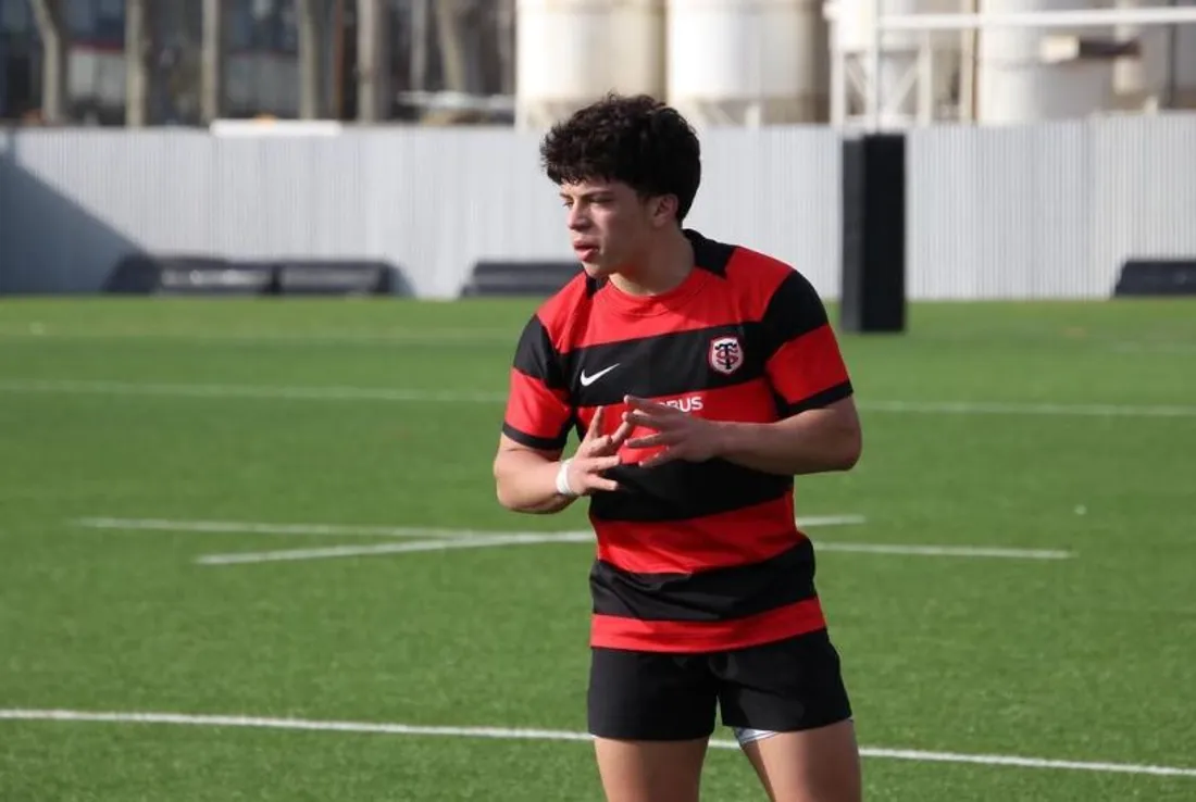 Medhi Narjissi, ici avec le maillot du Stade Toulousain, a disparu en mer en Afrique du Sud.