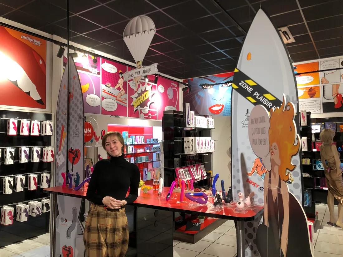 Le Sexy Center a pensé son magasin comme un terminal aérien