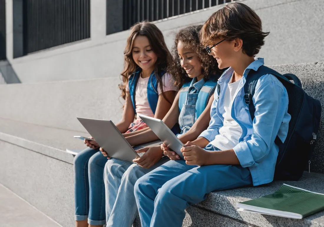 Illustration collégiens 