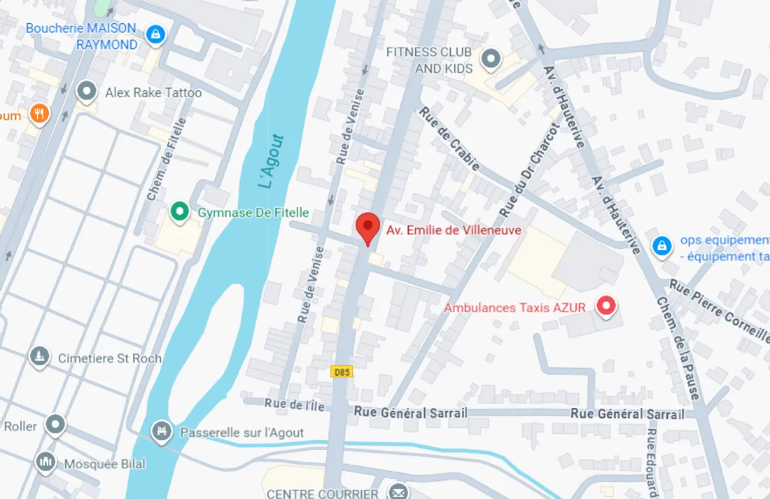 L'agression a eu lieu Avenue Emilie de Villeneuve