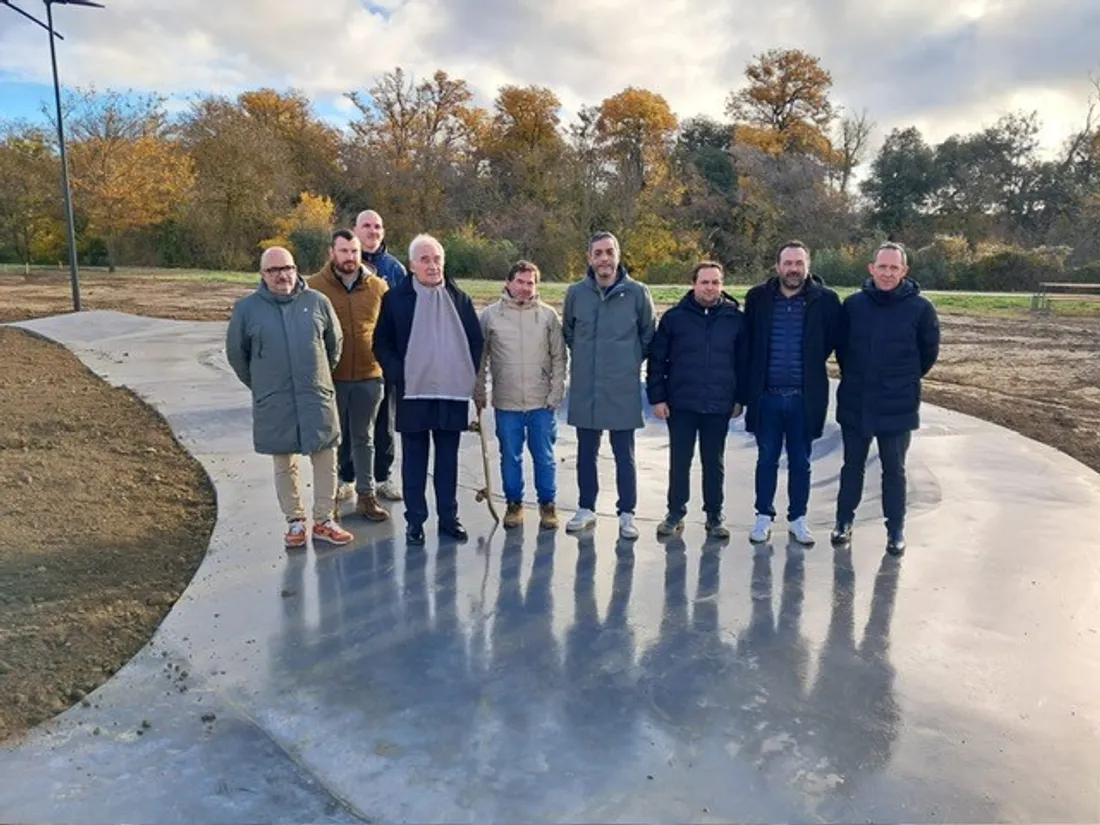 le nouveau skate-park de Carcassonne a été officiellement inauguré en présence des élus
