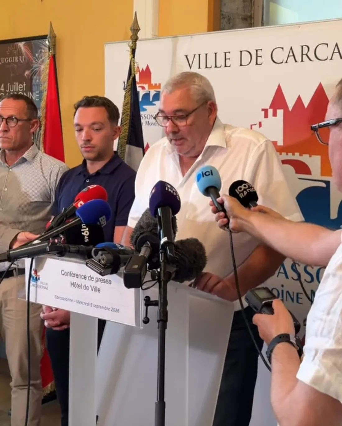 Christophe Barthès, le maire RN de la Ville à réagi