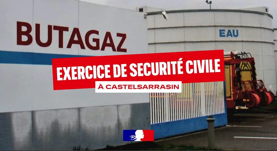 Castelsarrasin teste sa capacité de réponse face à un accident industriel majeur