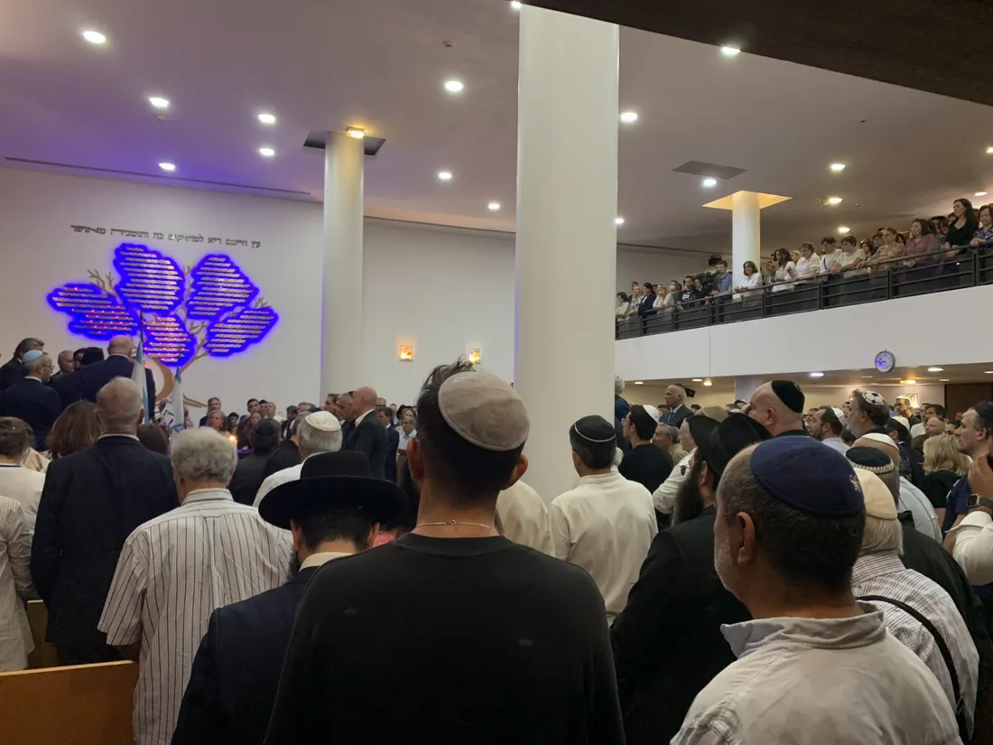 Cérémonie à l'Espace du Judaïsme de Toulouse mercredi soir