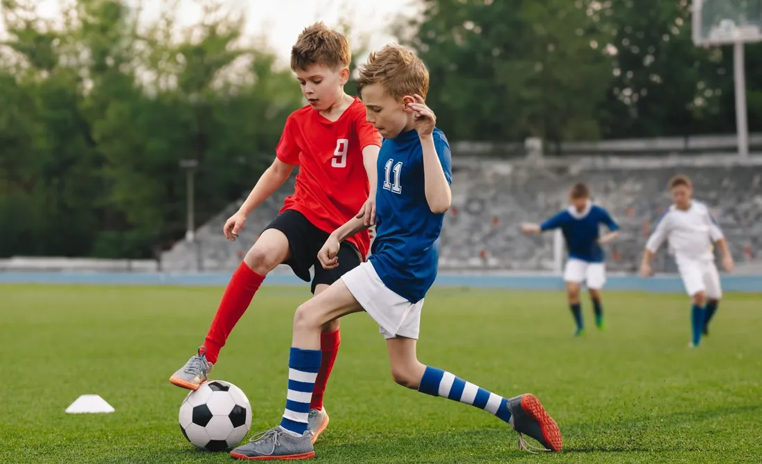Illustration - école de foot