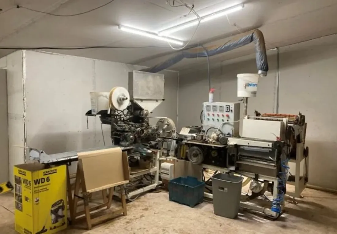 Une des machines des contrebandiers 