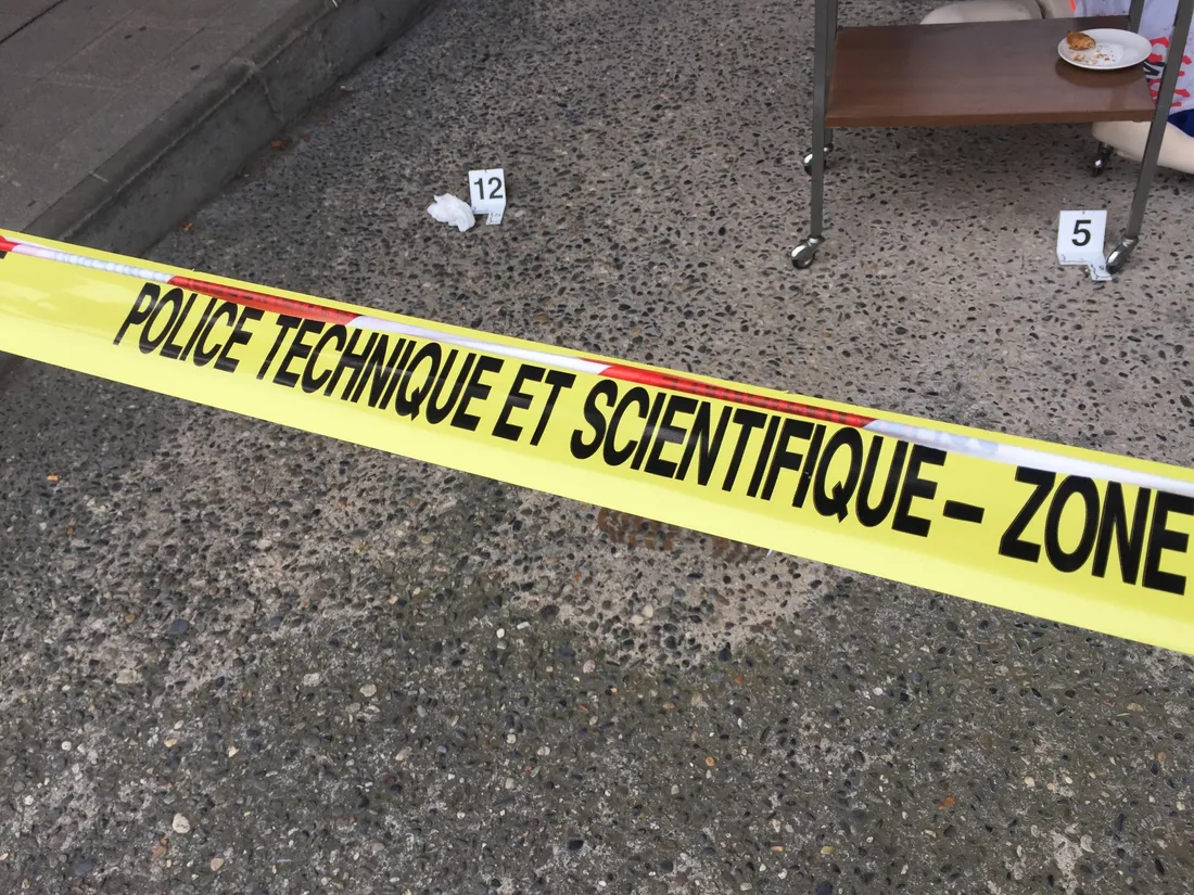 Illustration scène de crime