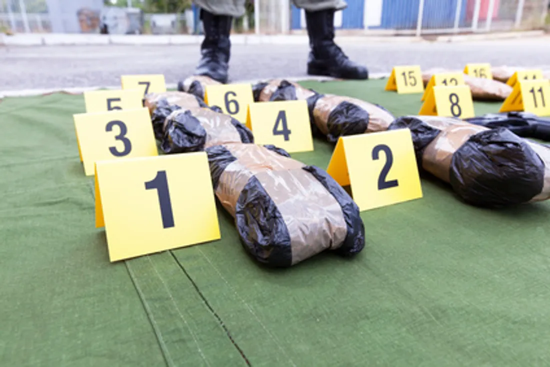 Illustration - saisie de drogue